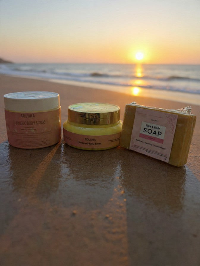 Solura Glow + Smooth Turmeric Trio